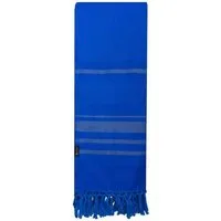 Karawan authentic Karawan authentic Hamamtuch Bio-Baumwolle Garden, Blaubeerblau, – Produktbild 1 von 1
