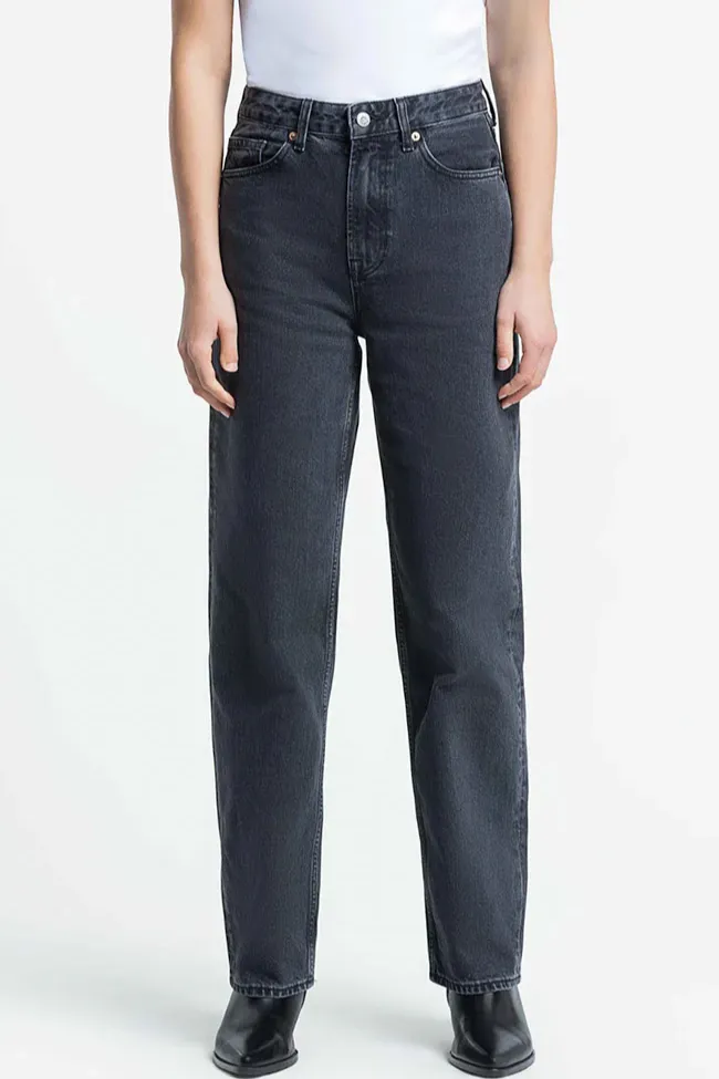 Kings Of Indigo Kings of Indigo Damen vegan Jeans Liora Holo Washed Grau, Grau, – Produktbild 2 von 2