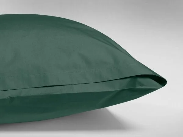 Yumeko Yumeko Kissenbezug aus Perkal 300TC, Forest green, – Produktbild 4 von 4