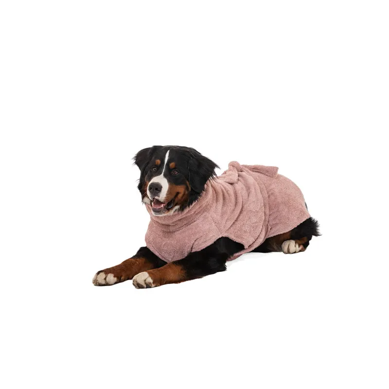 Lills Lills Lill's Hundebademantel "Pink Berry" 80 cm – Produktbild 1 von 2