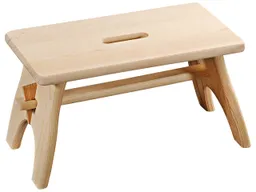 Kesper KESPER Tritthocker aus Kiefernholz, 42 x 21,5 x 20,5 cm – Produktbild 1 von 1