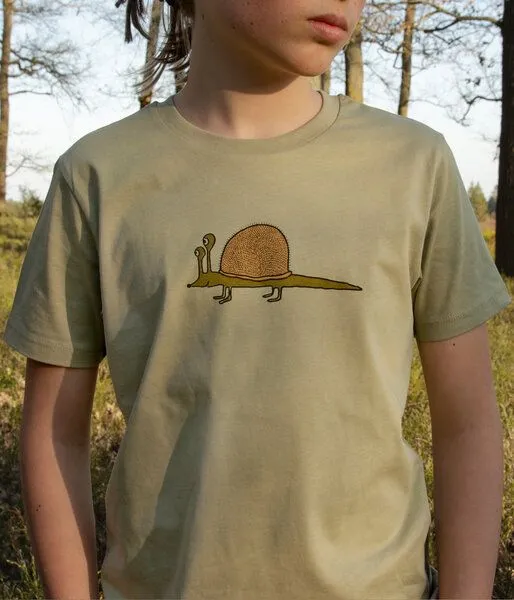 Cmig Cmig Kinder T-shirt Schnigel, Sage (grün), – Produktbild 2 von 4