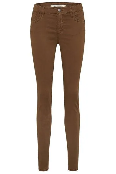 Wunderwerk Wunderwerk Damen Hose, elastisch, "Josy high flex", Braun (burned almond), – Produktbild 2 von 3