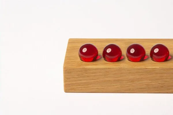 klotzaufklotz klotzaufklotz Adventskalender Murmel, Rot, – Produktbild 1 von 7