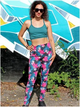 BAGHI BAGHI Yoga Leggings high waste GOTS Bio-Baumwolle – Produktbild 1 von 1