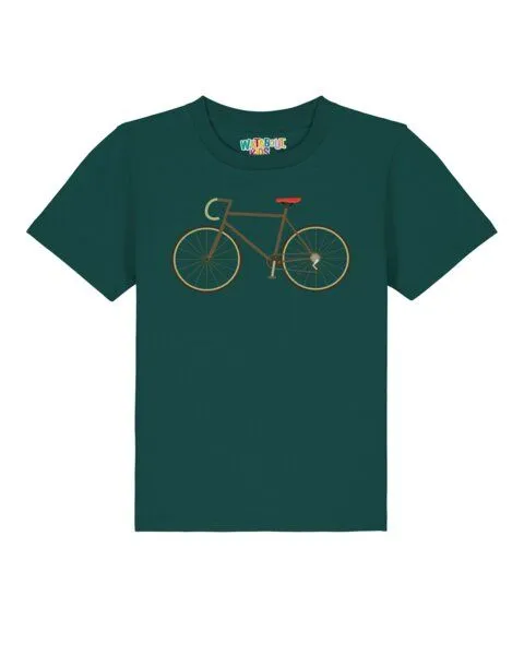 watabout.kids watabout.kids T-Shirt Kinder Fahrrad, Glazed green, – Produktbild 1 von 2