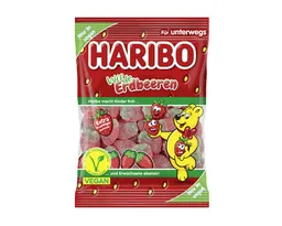 Haribo Haribo Wilde Erdbeeren vegan 100g – Produktbild 1 von 1