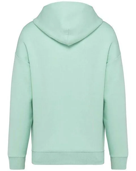 YTWOO YTWOO Unisex Oversized Eco-Fleece Hoodie, Hellgrün, – Produktbild 3 von 4