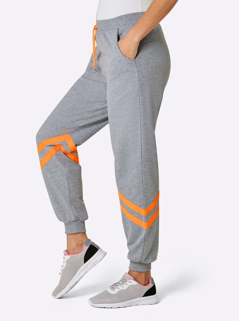 Catamaran Sports Freizeithose grau-meliert, Grau-meliert, – Produktbild 2 von 3