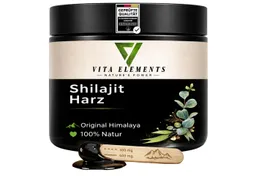 Vita Elements Shilajit Resin - 100% rein aus Gilgit-Baltistan, Original Himalaya Harz, 1 er Packung à 50 g, Vegan, Ohne Zusatzstoffe, Frei von Gentechnik, Laborgeprüft – Produktbild 1 von 1