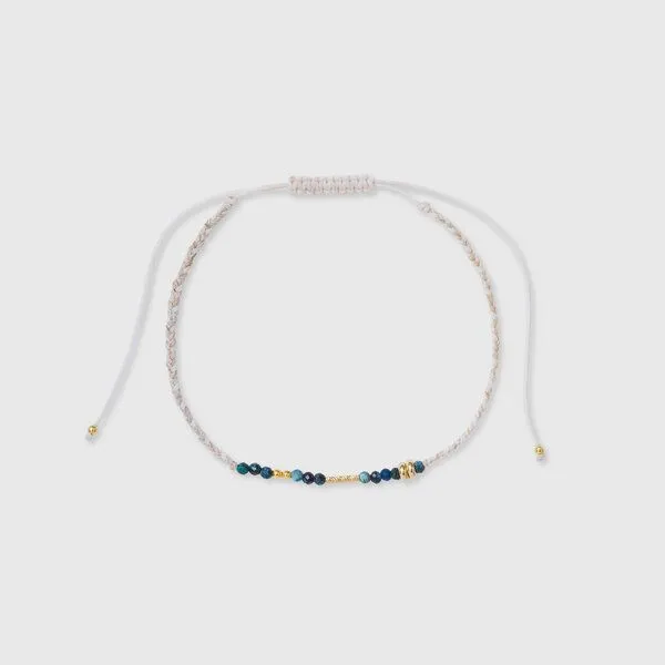 fejn jewelry fejn jewelry Armband 'tourmaline' - mit Turmalin und Bananenfasern, Sodalite, – Produktbild 1 von 4