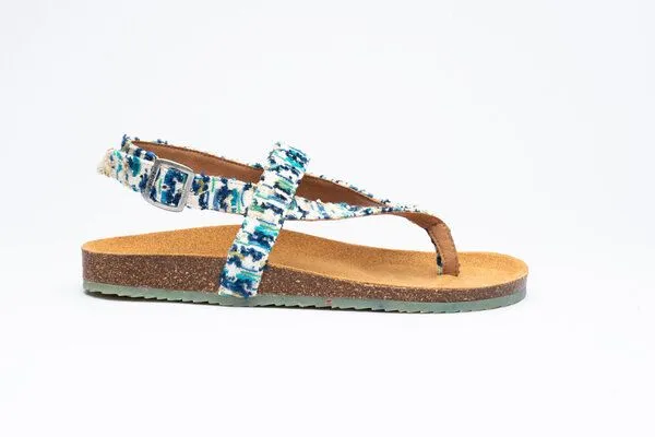 Zouri Zouri Vegane Sandalen ISLE, Ocean, – Produktbild 2 von 3