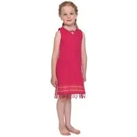 Africulture Africulture Mädchen Kleid Kikoy, Pink, – Produktbild 1 von 1
