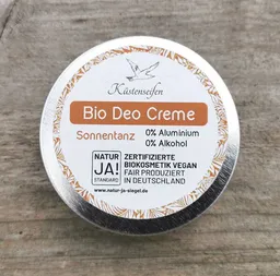 Küstenseifen Manufaktur Küstenseifen Manufaktur Bio Deocreme "Sonnentanz" - Zertifizierte Biokosmetik, vegan – Produktbild 1 von 1