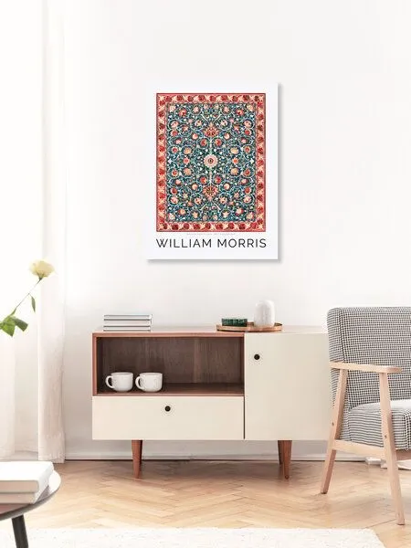 Photocircle Photocircle Poster / Leinwandbild - Carpet Pattern von William Morris – Produktbild 3 von 4
