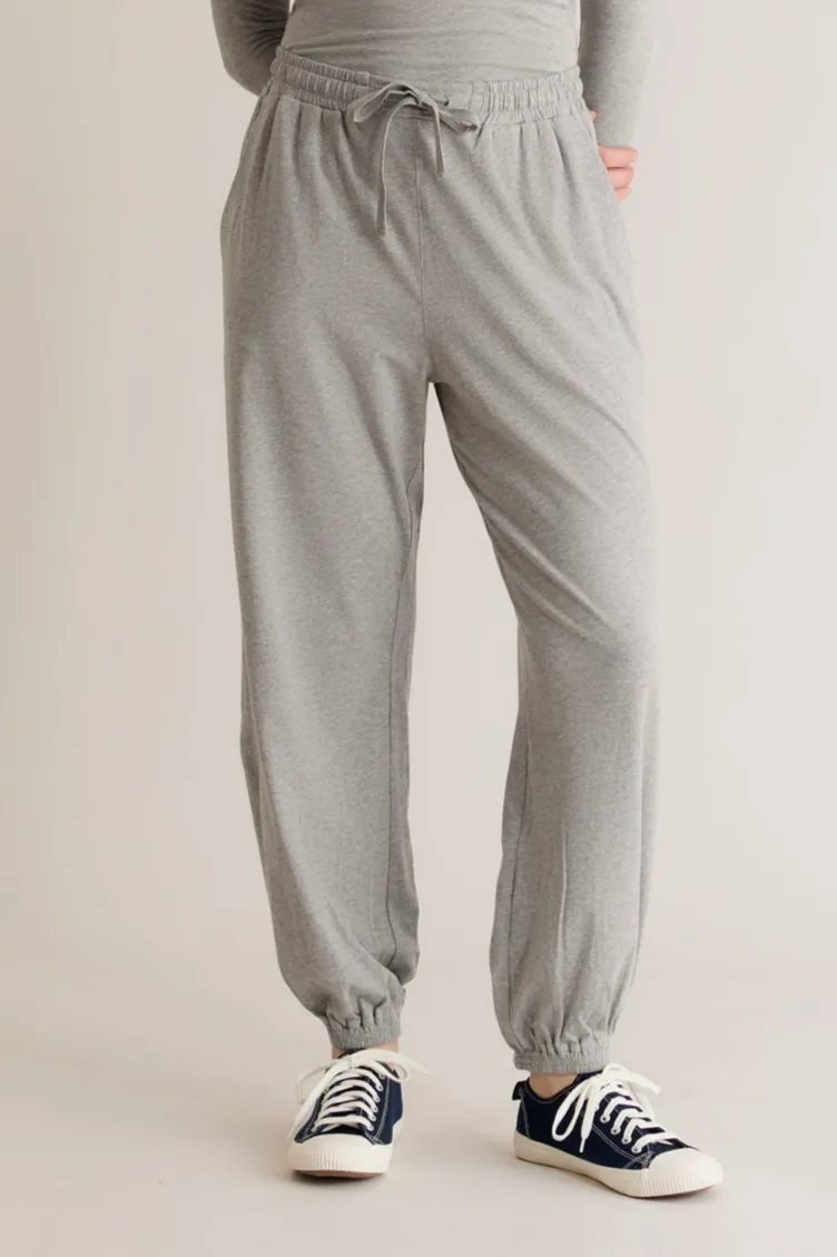 KOMODO KOMODO Damen vegan Jogger Teresa Grau, Hellgrau, – Produktbild 2 von 2