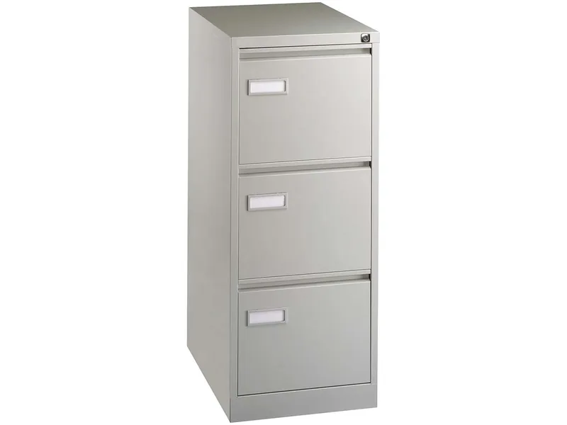 BISLEY Light BISLEY Light HR-Schrank 3s 1b lichtgrau (RAL 7035) 41,3x101,6x62,2cm – Produktbild 1 von 1