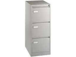 BISLEY Light BISLEY Light HR-Schrank 3s 1b lichtgrau (RAL 7035) 41,3x101,6x62,2cm – Produktbild 1 von 1
