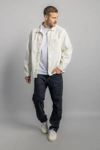DIRTS dirts Cord Overshirt, Undyed, – Produktbild 2 von 4