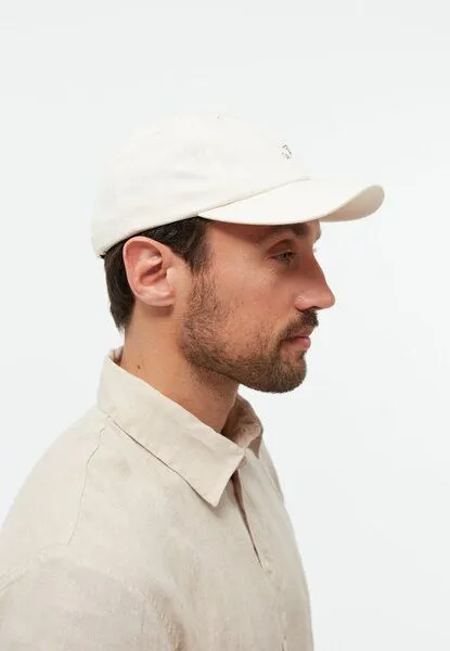 Givn Berlin Givn Berlin Dad Cap GBTIM (PAPER PLANE) aus Bio-Baumwolle mit Stickerei - Off White, Off white, – Produktbild 2 von 2