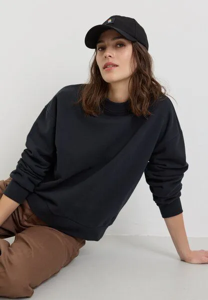 recolution Damen Sweatshirt aus Bio-Baumwolle - NERINE - recolution, Black (schwarz), – Produktbild 1 von 4