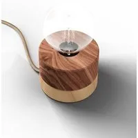 ALMUT von Wildheim ALMUT von Wildheim Tischleuchte Walnuss Holz angesagte Pastelltöne skandinavisches Design, Brown, – Produktbild 1 von 1