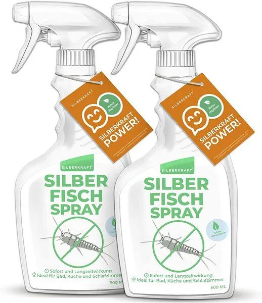 Silberkraft Silberkraft Silberfische bekämpfen Spray, Silberfischspray, Anti-Silberfisch-Mittel – Produktbild 2 von 4