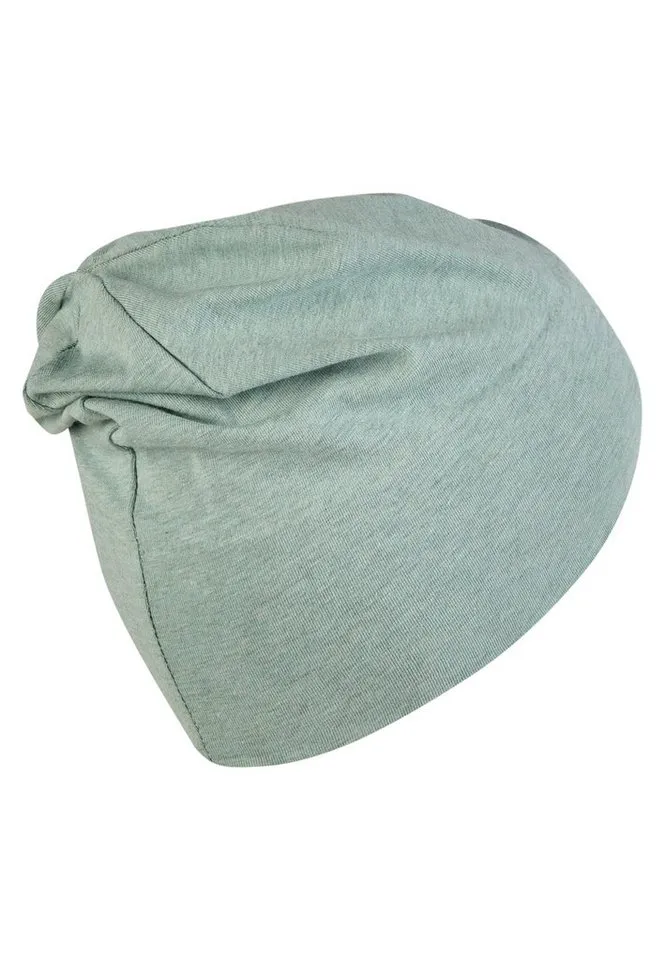 Sterntaler Sterntaler Beanie OCS Beanie melange (1-St) Kindermütze aus weichem Melange-Singlejersey, Silberfarben, – Produktbild 2 von 5