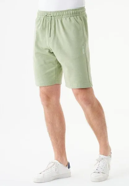 ORGANICATION ORGANICATION ESSENTIALS-SHADI- Shorts aus Bio-Baumwolle, Sage green, – Produktbild 3 von 3