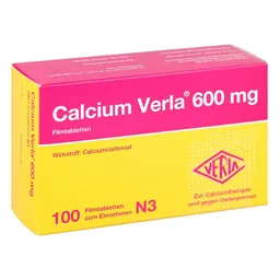 Basenpulver Verla Basenpulver Verla Calcium Verla 600mg – Produktbild 1 von 1
