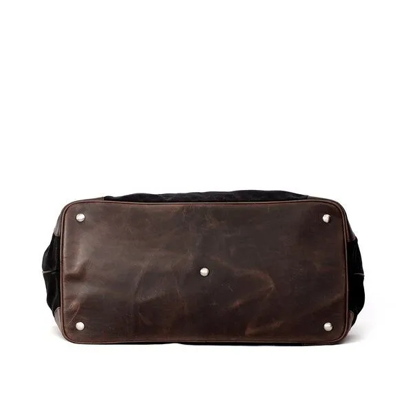 manbefair manbefair Reisetasche Catania Canvas, Schwarz, – Produktbild 3 von 4