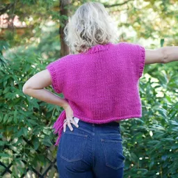 PANAPUFA PANAPUFA 100% MERINO Strickweste – Produktbild 1 von 1