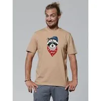 watapparel watapparel T-Shirt Unisex Waschbär, Latte, – Produktbild 1 von 1