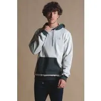 Trendsplant Trendsplant Herren vegan Hoodie Oversized Warm Heather Grey/Scarab – Produktbild 1 von 1