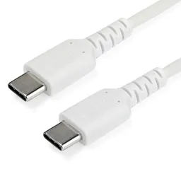 StarTech.com StarTech.com 1m USB-C Ladekabel | rusb2cc1mw | Langlebiges USB 2.0 Typ C zu USB C Datenübertragungs-/Schnellladek – Produktbild 1 von 1