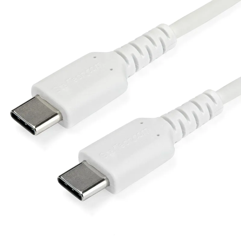 StarTech.com StarTech.com 2m USB-C Ladekabel | rusb2cc2mw | Langlebiges USB 2.0 Typ C zu USB C Datenübertragungs-/Schnellladek – Produktbild 1 von 1