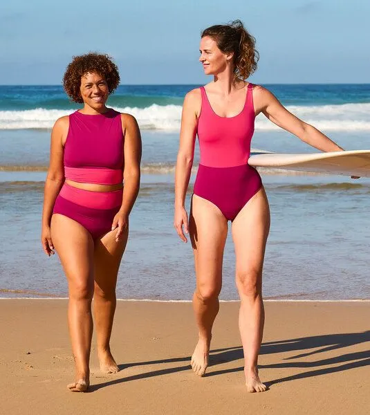 MYMARINI MYMARINI Wendbarer Plainbody mit Shape-Effect aus ECONYL, Pink-hortensia (pink), – Produktbild 2 von 3