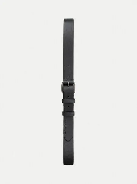 Nudie Jeans Nudie Jeans Dwayne Leather Belt, Schwarz, – Produktbild 3 von 3
