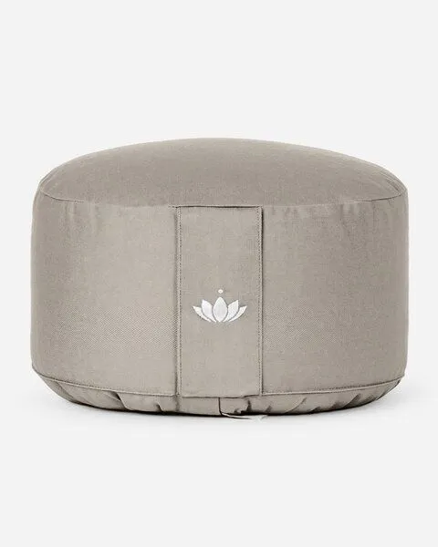Lotuscrafts Lotuscrafts Meditationskissen Extra Hoch - Sitzhöhe 20cm - GOTS Zertifiziert, Light taupe, – Produktbild 3 von 4