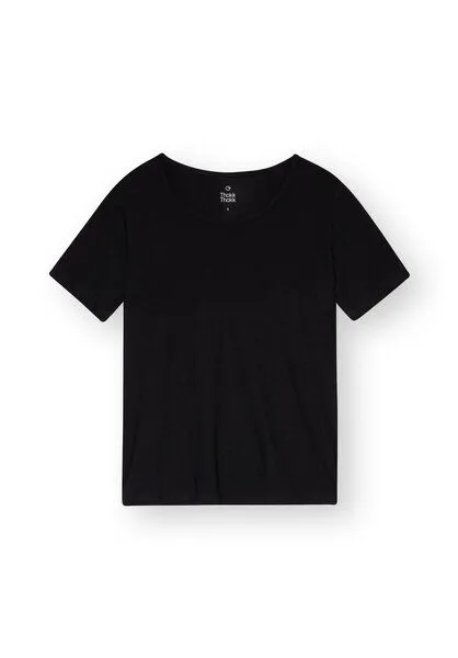 THOKKTHOKK ThokkThokk Damen T-Shirt Bio Fair, Schwarz, – Produktbild 2 von 4