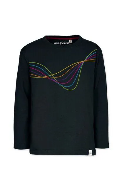 Band of Rascals Band of Rascals Frequency Longsleeve, Black, – Produktbild 2 von 4