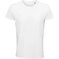Sol's Sol's Herren T-Shirt Kurzarm Rundhals aus Bio - Baumwolle, White, – Produktbild 4 von 4