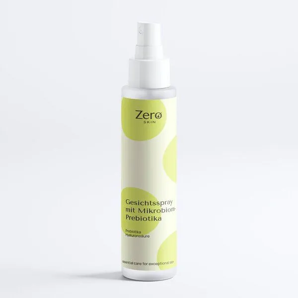 Zero Skin Zero Skin Gesichtsspray mit Mikrobiom- Prebiotika, Feuchtigkeits- & Balancing-Mist mit Hyaluron - 100 ml – Produktbild 1 von 4