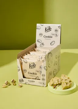 KoRo Bio Cookie mit 16 % Pistazie 12 x 50 g – Produktbild 1 von 1