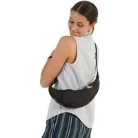 Ticket to the Moon Ticket to the Moon upcycled Bauchtasche/Crossbody Umhängetasche "Sling Bag", Schwarz, – Produktbild 1 von 1