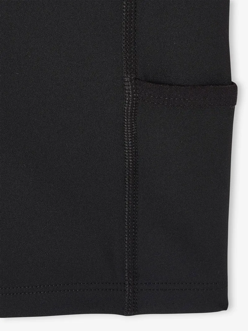 Vertbaudet Sport-Shorts Mädchen, Anthrazit, – Produktbild 3 von 3