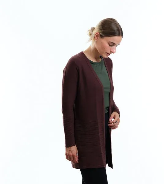 Gary Mash GARY MASH Cardigan Libby aus Feinstrick, Braun, – Produktbild 2 von 4
