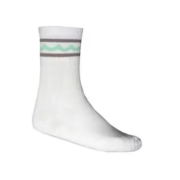 FÄDD FÄDD Unisex Socken Bio-Baumwolle "Wellensport" Weiß Pink/ Grün o. Schwarz – Produktbild 1 von 1