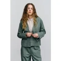 Rotholz Rotholz Damen vegan Jacke Kimono Blattgrün – Produktbild 1 von 1
