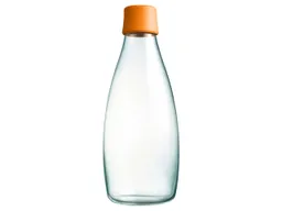 retap retap Trinkflasche 0,8 l aus Glas orange – Produktbild 1 von 1